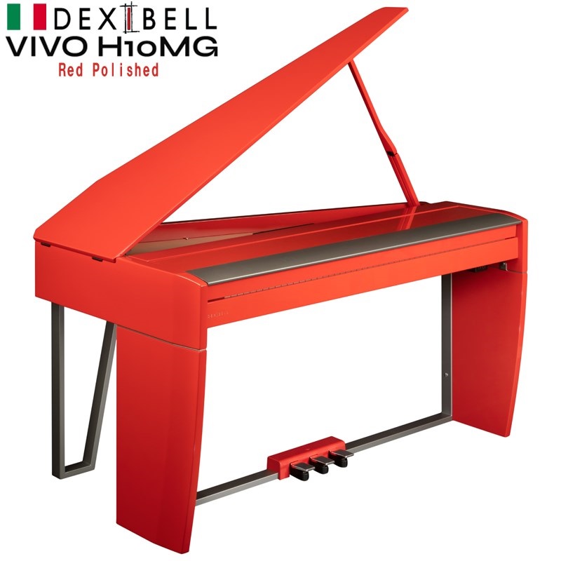 DEXIBELL VIVO H10 MG Red Polished 【国内入荷分1台限り】 (レッドポリッシュ)（VIVO H10 MG DRP）The Dexibell Mini Grand Piano デキシーベル　(配送設置料別途お見積もり) 画像1