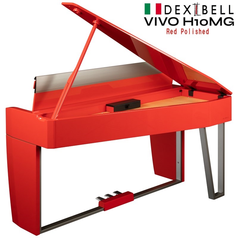DEXIBELL VIVO H10 MG Red Polished 【国内入荷分1台限り】 (レッドポリッシュ)（VIVO H10 MG DRP）The Dexibell Mini Grand Piano デキシーベル　(配送設置料別途お見積もり) 画像2