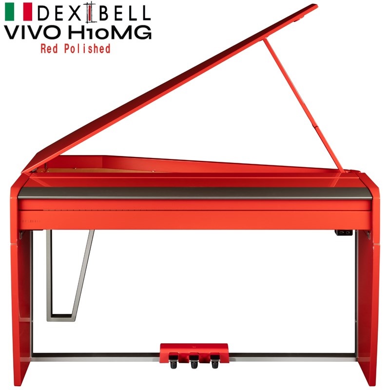 DEXIBELL VIVO H10 MG Red Polished 【国内入荷分1台限り】 (レッドポリッシュ)（VIVO H10 MG DRP）The Dexibell Mini Grand Piano デキシーベル　(配送設置料別途お見積もり) 画像4