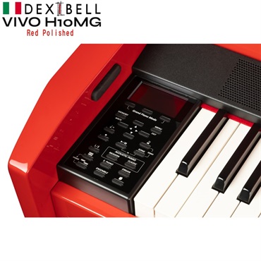 DEXIBELL VIVO H10 MG Red Polished 【国内入荷分1台限り】 (レッドポリッシュ)（VIVO H10 MG DRP）The Dexibell Mini Grand Piano デキシーベル　(配送設置料別途お見積もり) 画像9