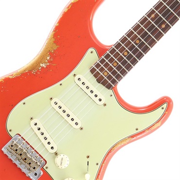 Fender Custom Shop 2023 Collection Time Machine 1960 Stratocaster Heavy Relic (Aged Fiesta Red) [SN.CZ572230] 【特価】 画像3