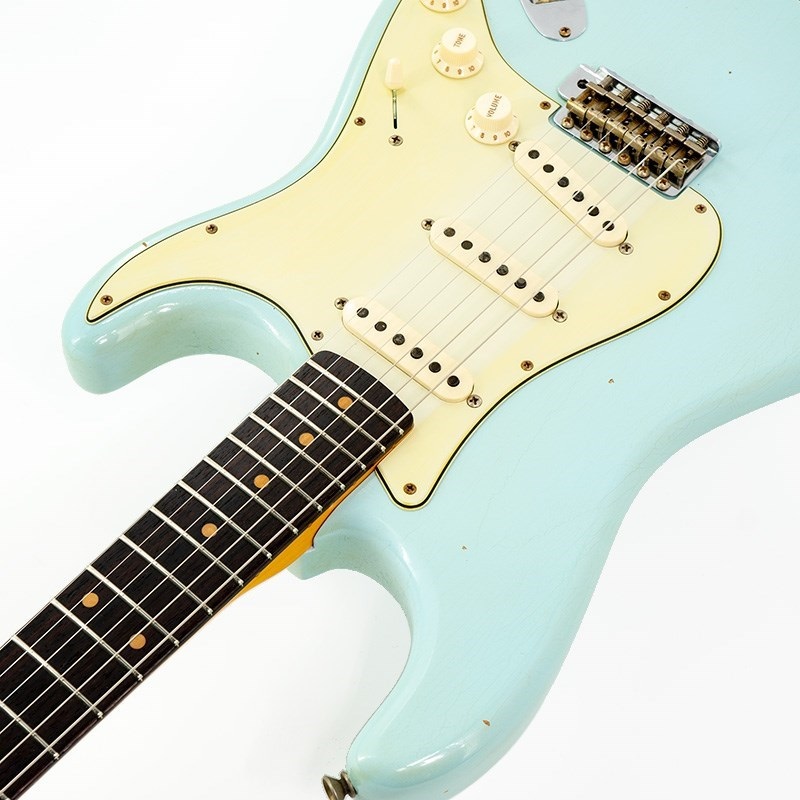 Fender Custom Shop 2022 Fall Event Limited Edition 1959 Stratocaster Journeyman Relic Super Faded/Aged Daphne Blue 【CZ567268】【特価】 画像8