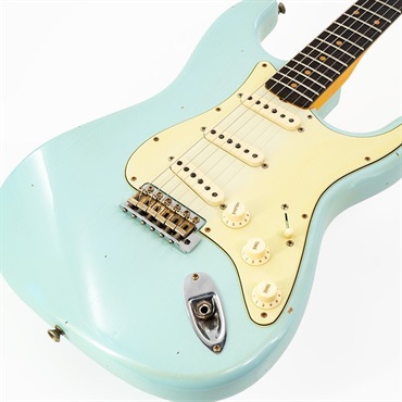 Fender Custom Shop 2022 Fall Event Limited Edition 1959 Stratocaster Journeyman Relic Super Faded/Aged Daphne Blue 【CZ567268】【特価】 画像9
