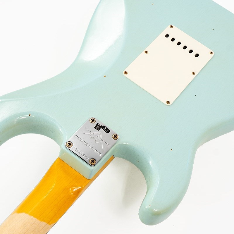 Fender Custom Shop 2022 Fall Event Limited Edition 1959 Stratocaster Journeyman Relic Super Faded/Aged Daphne Blue 【CZ567268】【特価】 画像10