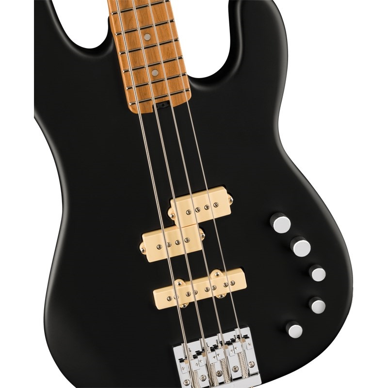 Charvel Pro-Mod San Dimas Bass PJ IV (Satin Black) 【創業50周年大決算SALE】 画像3