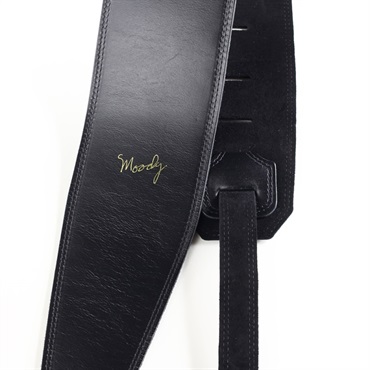 Moody Leather-Suede 4.0inch Standard Tail [Black-Black] 画像1