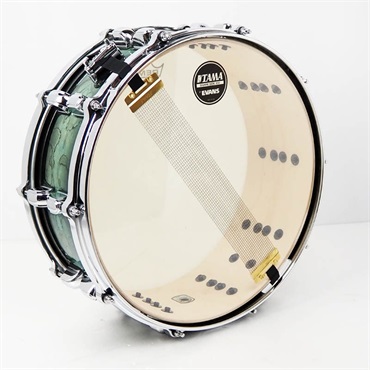 TAMA Starclassic スネアドラム 14×5.5 メイプルシェル ホワイト ラメ