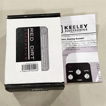 keeley USED 中古 RED DIRT Germanium Overdrive 画像2