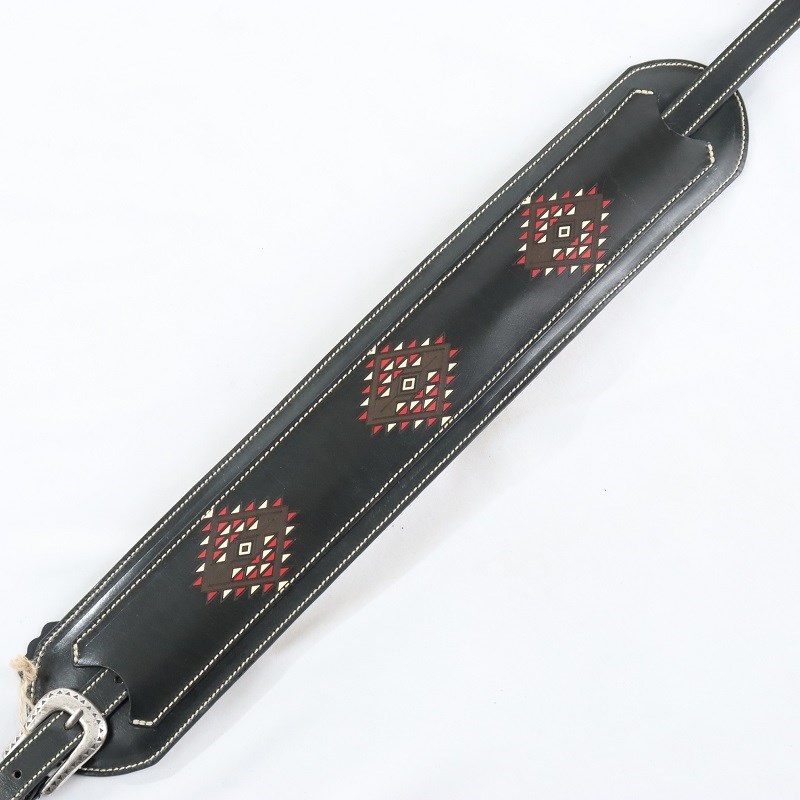 BLUE BELL Mustang Strap (Vintage Black Tatoo) [BB1310] 画像1