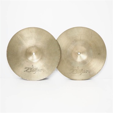 Zildjian 【Vintage】70s A Zildjian New Beat HiHat 14 pair [Top:872g/Bottom:1466g] 画像1