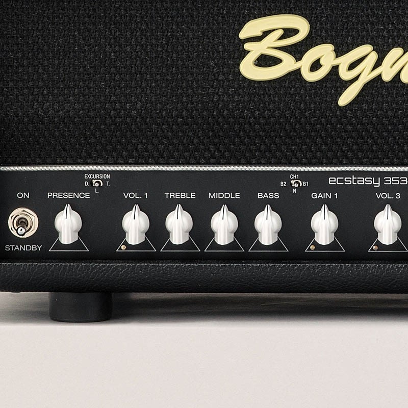 Bogner Ecstasy 3534 /50W [Black Tolex/Black/Gold Piping] 画像5