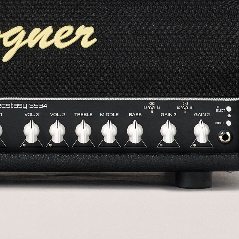 Bogner Ecstasy 3534 /50W [Black Tolex/Black/Gold Piping] 画像6