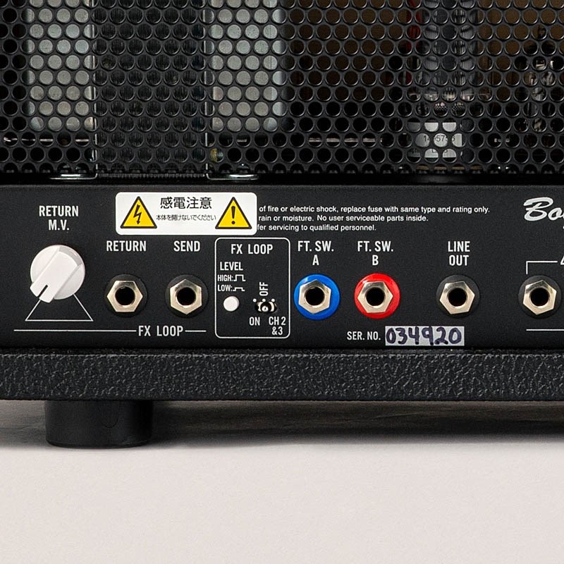 Bogner Ecstasy 3534 /50W [Black Tolex/Black/Gold Piping] 画像7