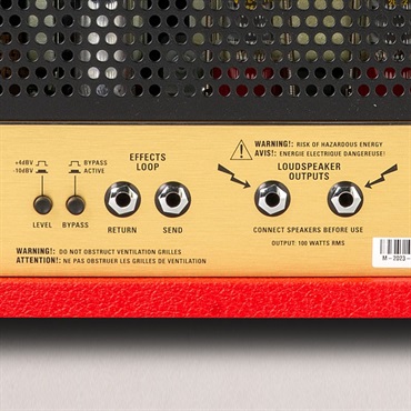 Marshall JCM800 2203【Custom Color for DESIGN STORE】[RED Lavant]（アンプ ヘッド マーシャル） 画像6
