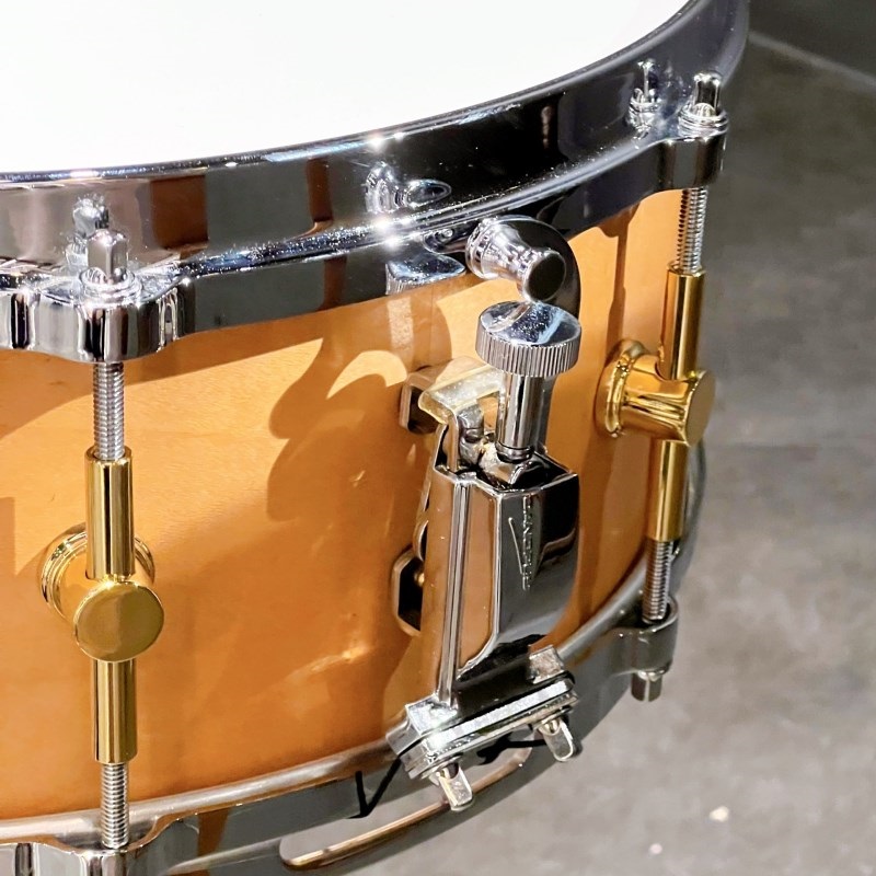 CANOPUS USED 中古 MO Snare Drum 14×5.5 w/Die Cast Hoops - Natural Oil [MO-1455DH] 画像1