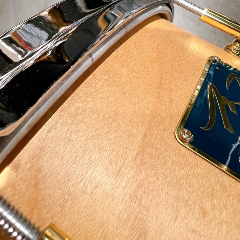 CANOPUS USED 中古 MO Snare Drum 14×5.5 w/Die Cast Hoops - Natural Oil [MO-1455DH] 画像3