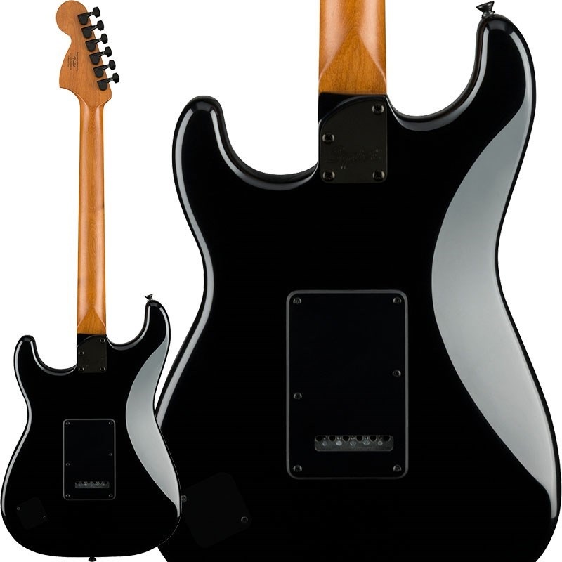 Squier Stratocaster ブラック Squier by Fender SONIC STRATOCASTER HSS Maple Fingerboard