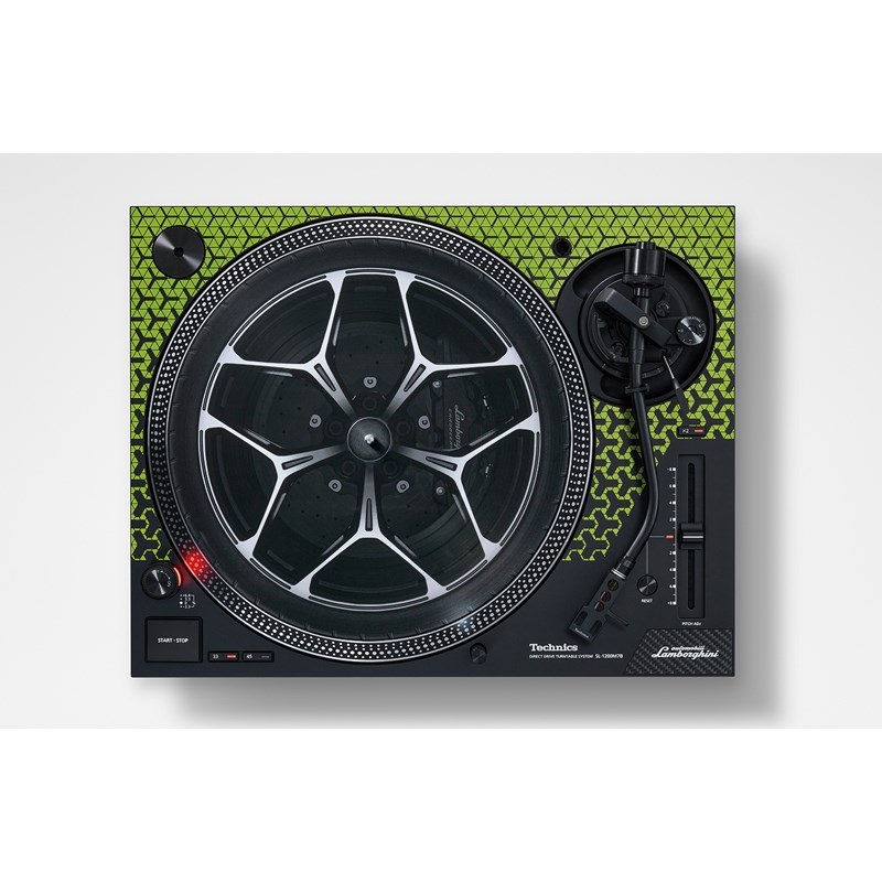 Technics SL-1200M7B-G (グリーン)(ランボルギーニデザイン監修モデル)【ご購入方法につきましてはメールにてお問い合わせください】 画像2