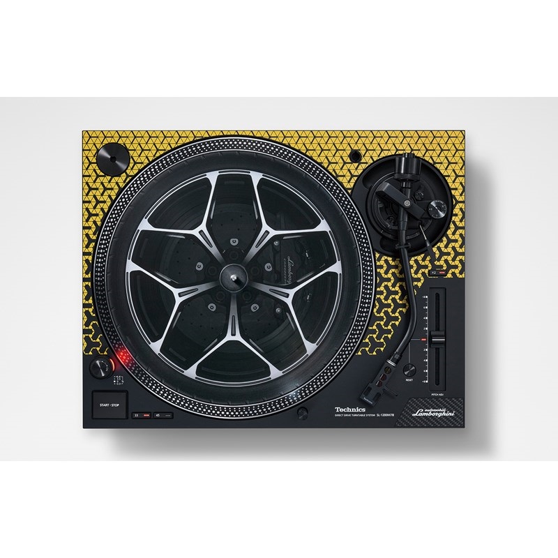 Technics SL-1200M7B-Y (イエロー)(ランボルギーニデザイン監修モデル)【ご購入方法につきましてはメールにてお問い合わせください】 画像2