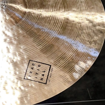 Istanbul／Agop Traditional Jazz Medium Ride 22 [2465g]【2024 トルコ・ファクトリー・ツアー選定品】 画像1