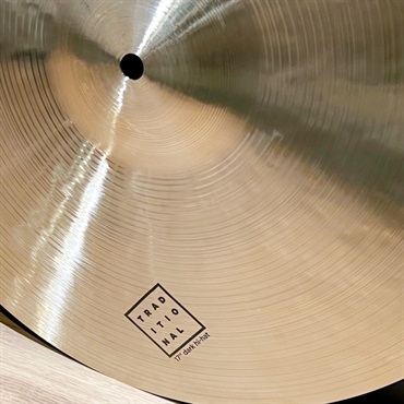 Istanbul／Agop Traditional Dark Hihat 17pr [1195g/1385g]【2024 トルコ・ファクトリー・ツアー選定品】 画像1