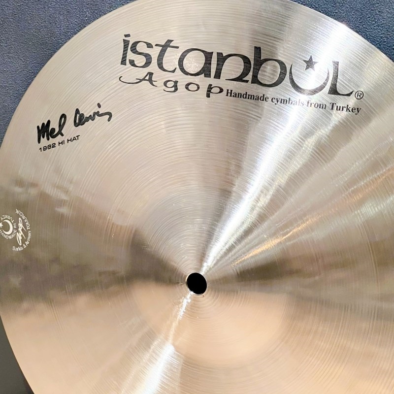 Istanbul／Agop Mel Lewis Hihat 13pr [740g/860g]【2024 トルコ・ファクトリー・ツアー選定品】 画像1