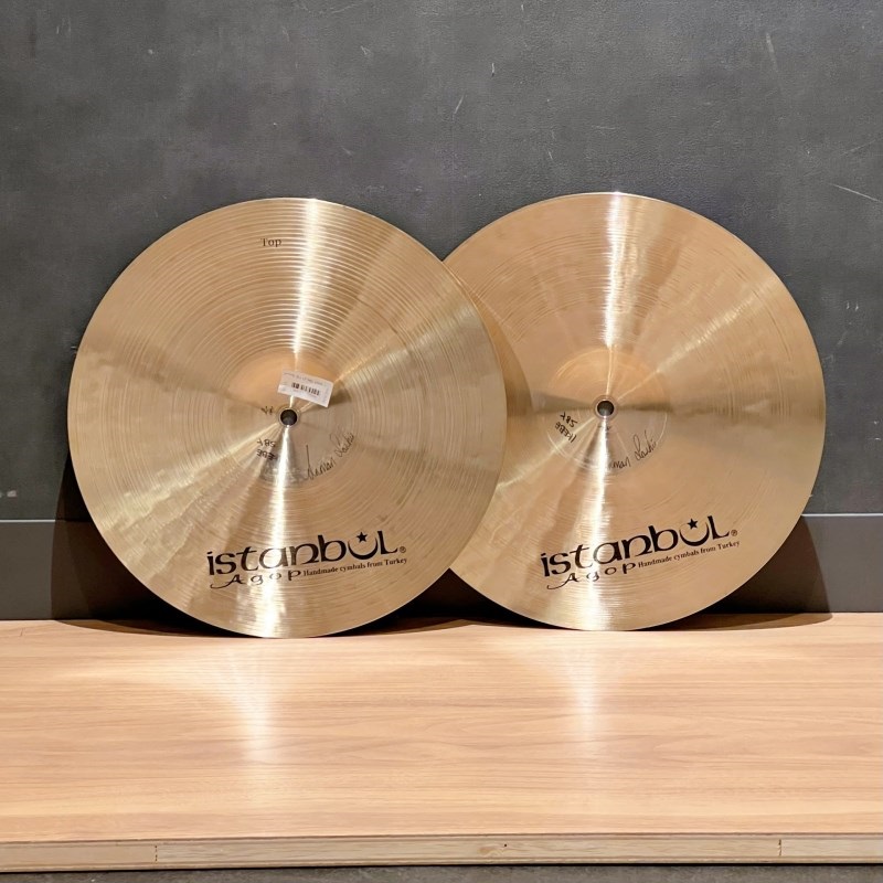 Istanbul／Agop Mel Lewis Hihat 13pr [740g/860g]【2024 トルコ・ファクトリー・ツアー選定品】 画像2