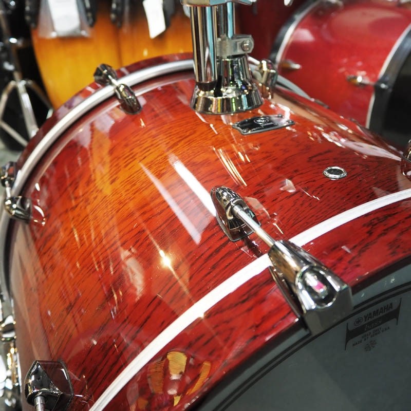YAMAHA USED 中古 Live Custom 4pc Set [22BD・12TT・14FT・16FT/Protection Racketケース付属] 画像8