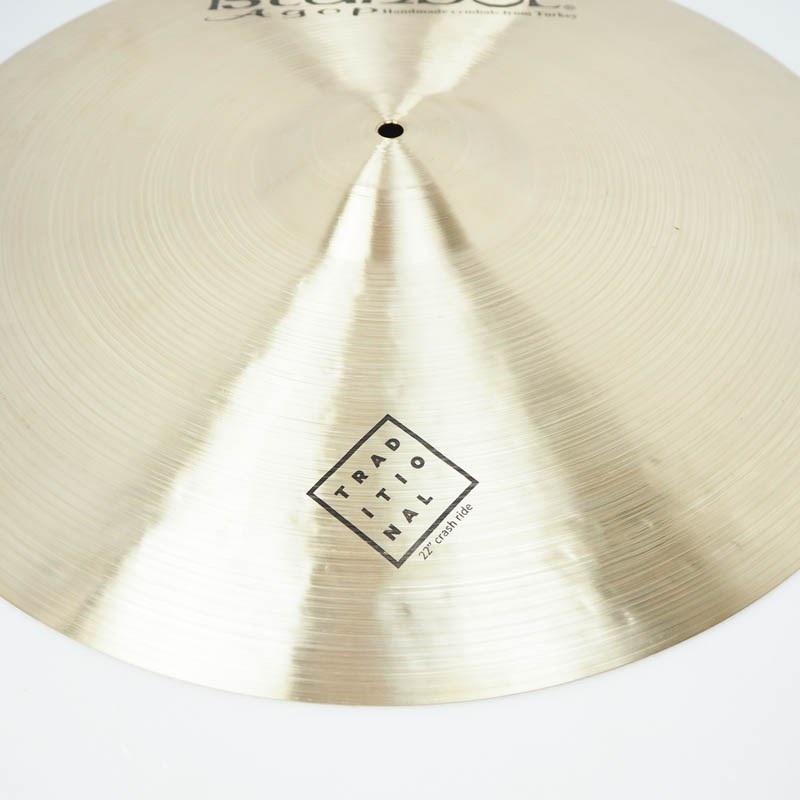 Istanbul／Agop Traditional Crash Ride 22 [2354g]【2024 トルコ・ファクトリー・ツアー選定品】 画像7
