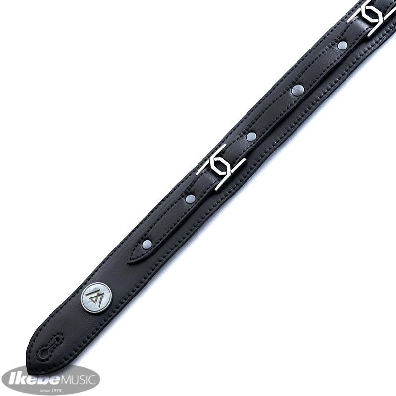 LAMANTA Square L (Black Leather & Silver Parts) [LM72BSL