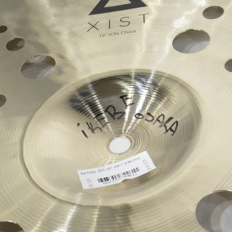Istanbul／Agop Xist ION China 18'' [1，092g]【2024 トルコ・ファクトリー・ツアー選定品】 画像5