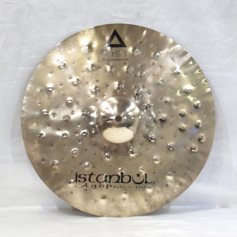 Istanbul／Agop Xist DRY DARK Brilliant Hihats 15'' [713g / 1，189g]【2024 トルコ・ファクトリー・ツアー選定品】 画像1