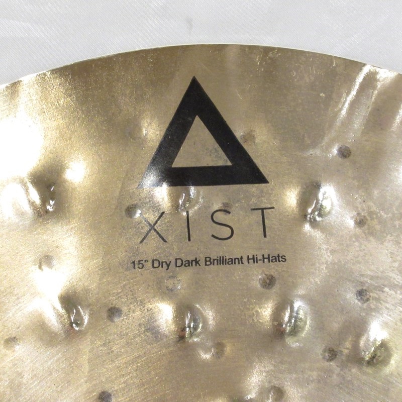 Istanbul／Agop Xist DRY DARK Brilliant Hihats 15'' [713g / 1，189g]【2024 トルコ・ファクトリー・ツアー選定品】 画像3