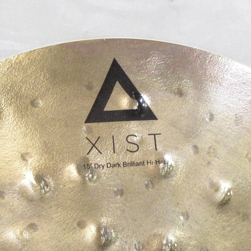 Istanbul／Agop Xist DRY DARK Brilliant Hihats 15'' [713g / 1，189g]【2024 トルコ・ファクトリー・ツアー選定品】 画像8