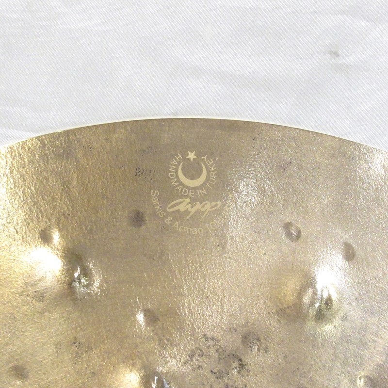 Istanbul／Agop Xist DRY DARK Brilliant Hihats 15'' [713g / 1，189g]【2024 トルコ・ファクトリー・ツアー選定品】 画像9