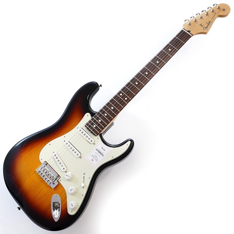 Fender Made in Japan Made in Japan Hybrid II Stratocaster (3-Color Sunburst/Rosewood) 画像1