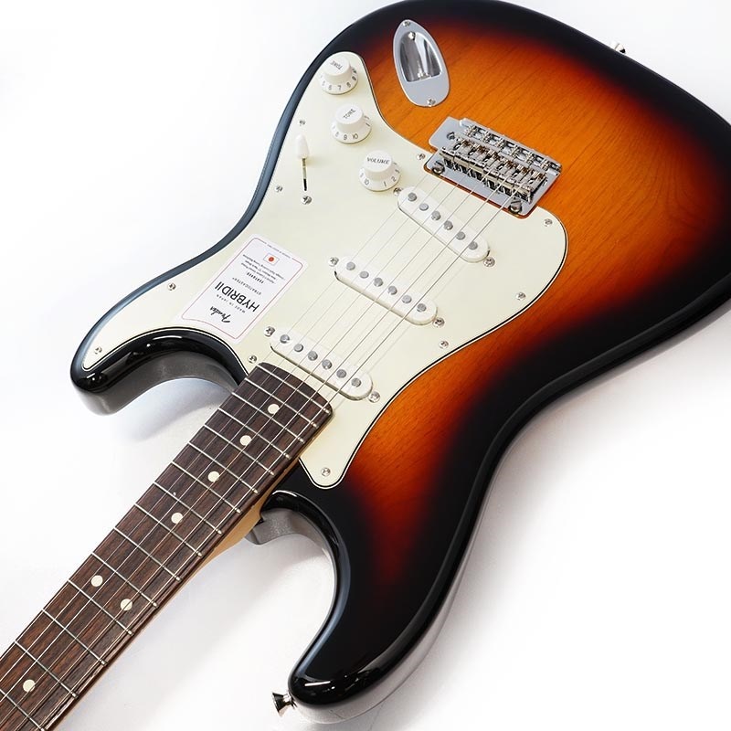 Fender Made in Japan Made in Japan Hybrid II Stratocaster (3-Color Sunburst/Rosewood) 画像5