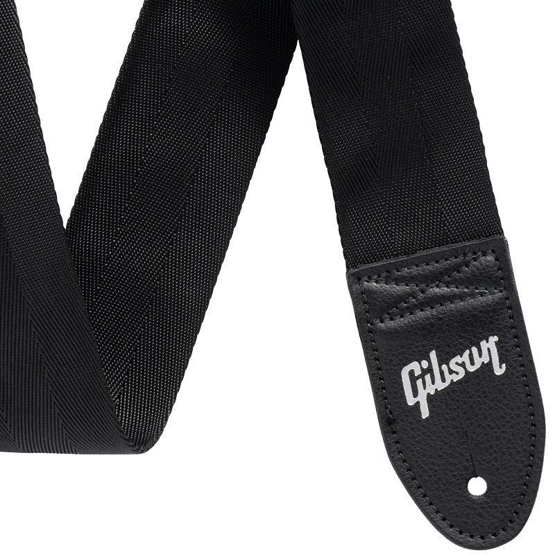 Gibson 純正ストラップ 黒 ギブソン ブラック ギター