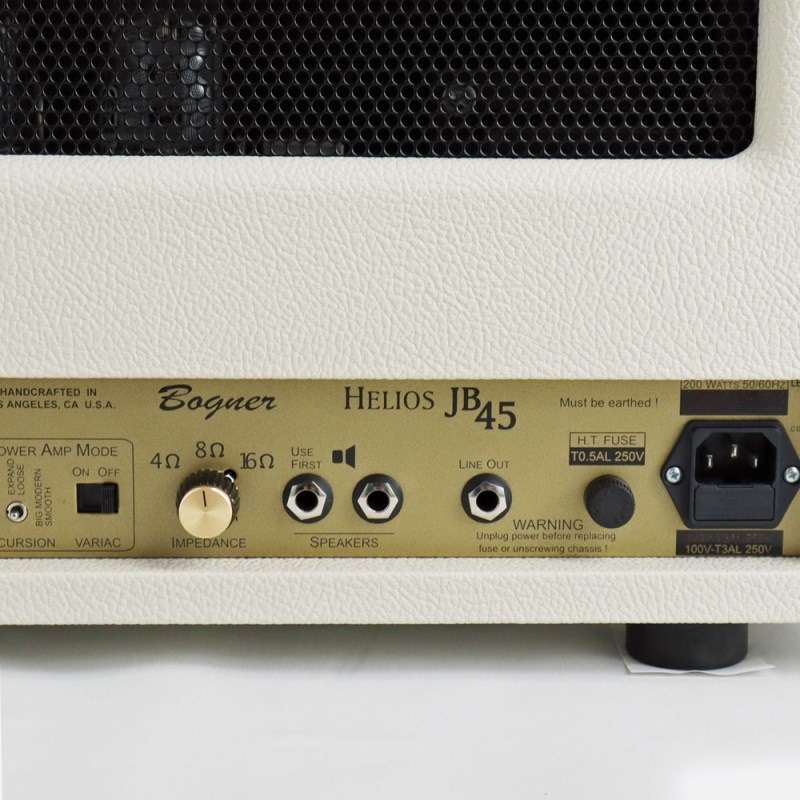 Bogner Helios JB45 Limited Gold Panel Edition[White Tolex] 画像8