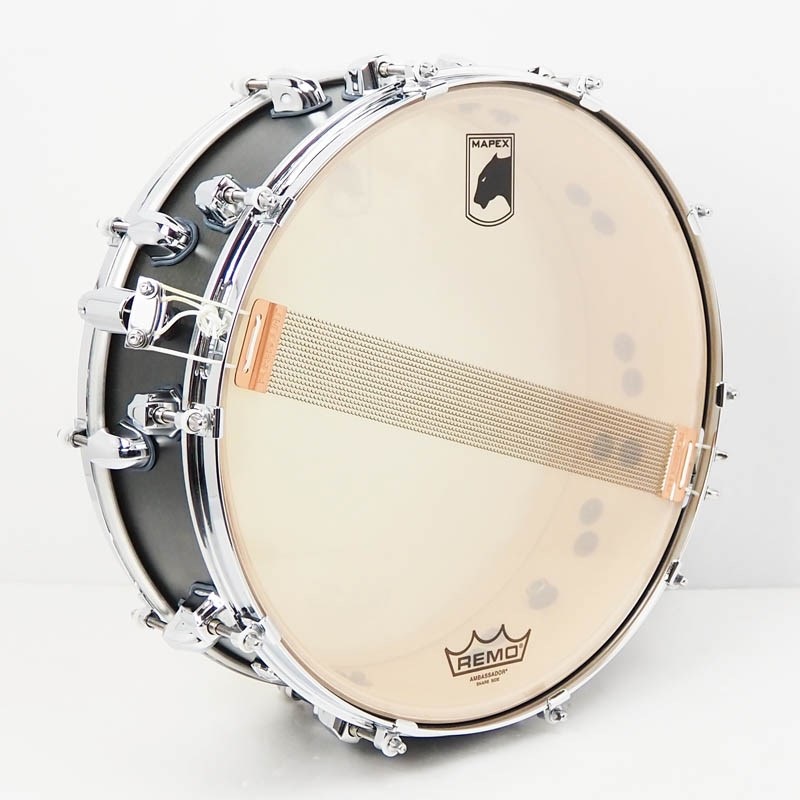 MAPEX USED 中古 Black Panther Design Lab EQUINOX 14×5 Snare Drum [BPML4500CFB/セミハードケース付属] 画像4