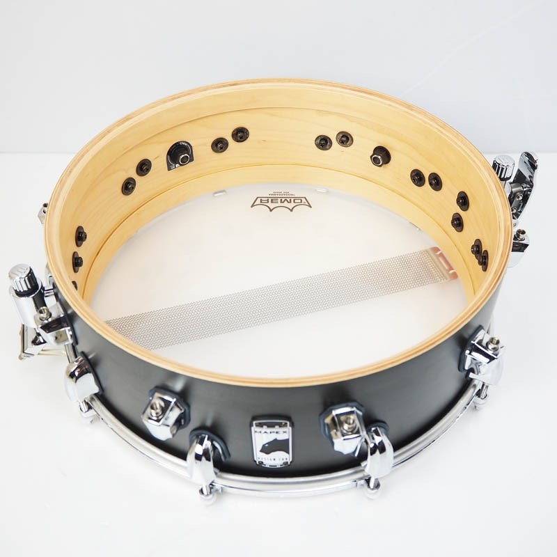 MAPEX USED 中古 Black Panther Design Lab EQUINOX 14×5 Snare Drum [BPML4500CFB/セミハードケース付属] 画像9