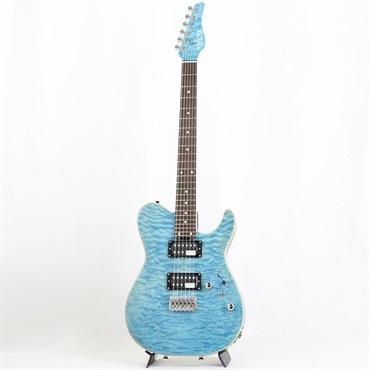 SCHECTER KR-24-2H-FXD (Aqua Blue/Rosewood) 画像1