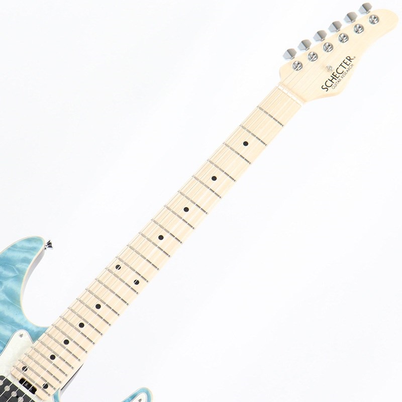 SCHECTER SD-2-24-AL-VTR (Aqua Blue/Maple) 画像5