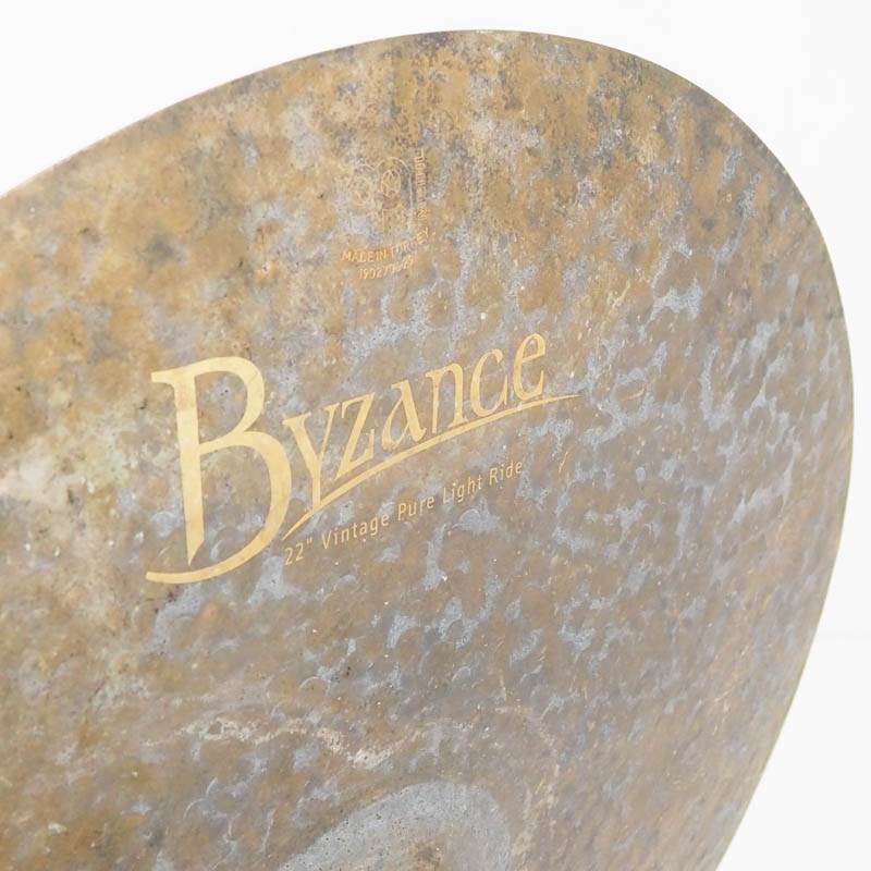 MEINL USED 中古 Byzance Vintage Pure Light Ride 22 [B22VPLR/2375g] 【MEINL Cymbals Hand Selected by Anika Nilles】 画像3