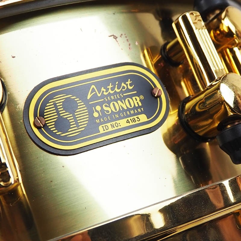 SONOR USED 中古 AS07-1405BG [Artist Series Brass Gold/専用トランクケース付属] 画像2