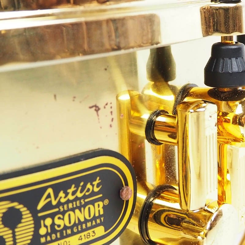 SONOR USED 中古 AS07-1405BG [Artist Series Brass Gold/専用トランクケース付属] 画像7