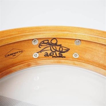 Craviotto USED 中古 Red Birch Solid Shell 14×4.5 [Custom Shop /Tube Lug Edition] 画像10