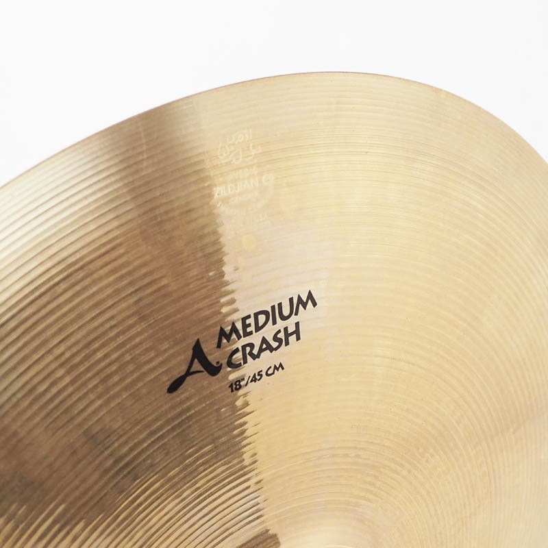 Zildjian USED 中古 A Zildjian Medium Crash 18 [Brilliant Finish/1672g] 画像2