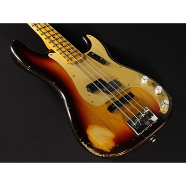 Fender Custom Shop Limited Edition 1959 Precision Bass Special Relic (Chocolate 3-color Sunburst) 画像4