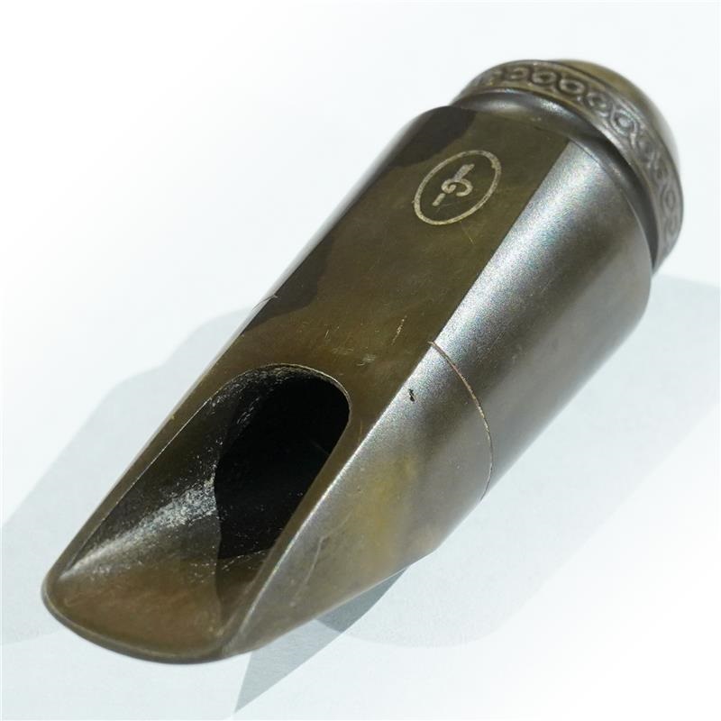 Selmer Paris 【ヴィンテージ】ソプラノサックス用マウスピース セルマー スクロールシャンク（ソロイスト） テーブルスタンプ G 画像3
